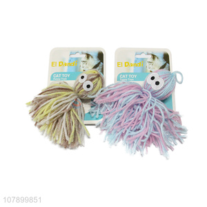 Unique Design Pet <em>Toy</em> Woolen Yarn <em>Cat</em> Teaser <em>Toy</em> <em>Cat</em> Catch <em>Toy</em>