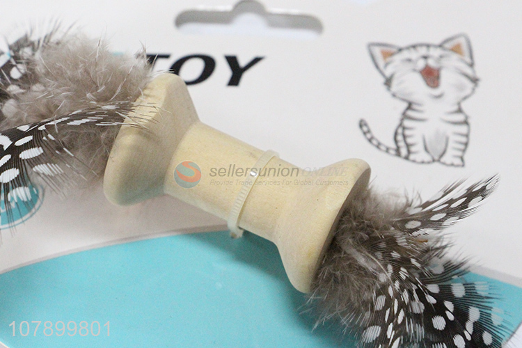 Best Quality Interactive Pet Toy Feather Cat Toy