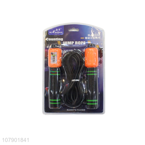 Good quality high-grade digital counting skipping rope fitness jump rope