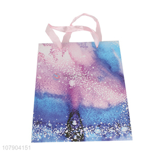 Good wholesale price starry sky creative paper bag gift bag