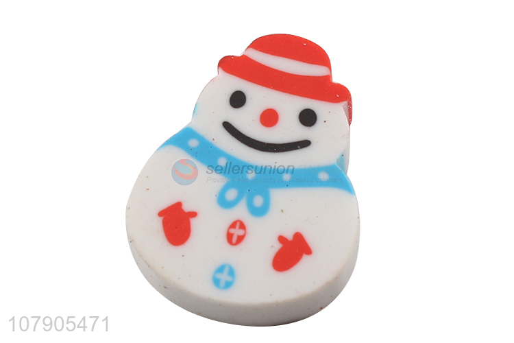 Cartoon Christmas Printing Erasers Cute Eraser For Office