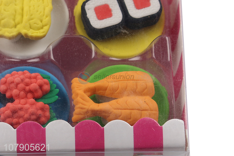 Best Quality Simulation Food Eraser Cute Students Eraser