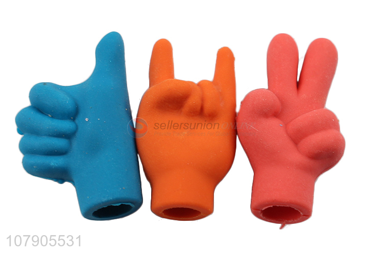 Fashion Stationery Multi-Shaped Finger Eraser For Students