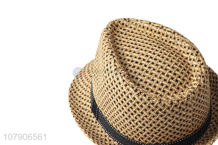 China products summer men straw sun hats casual fedora panama jazz hat