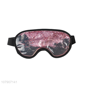 Most popular hot cold gel glitter sleeping eye mask for dark circles