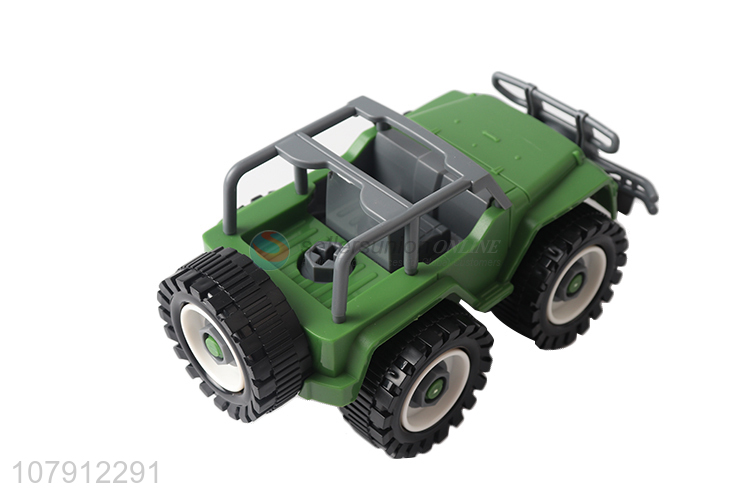 Online wholesale kids boys toy car plastic military truck toy mini toy vehicle