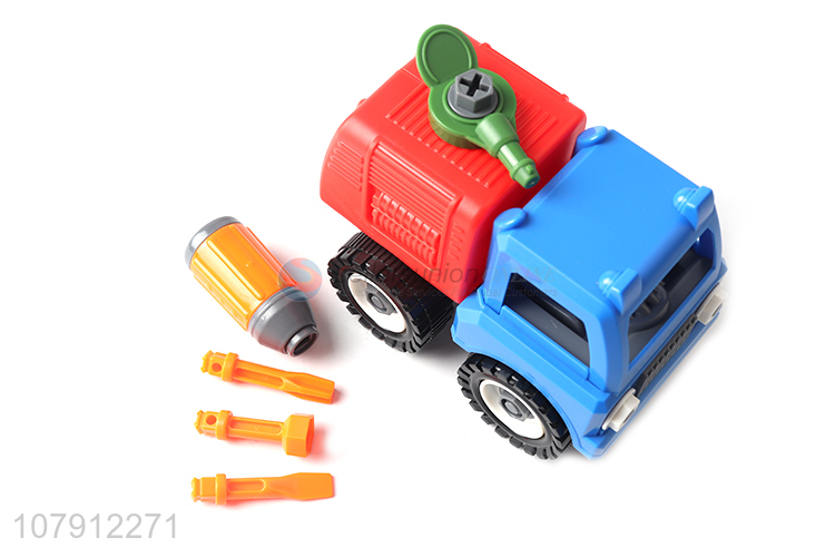 New arrival car model toy plastic fire fighting truck for children