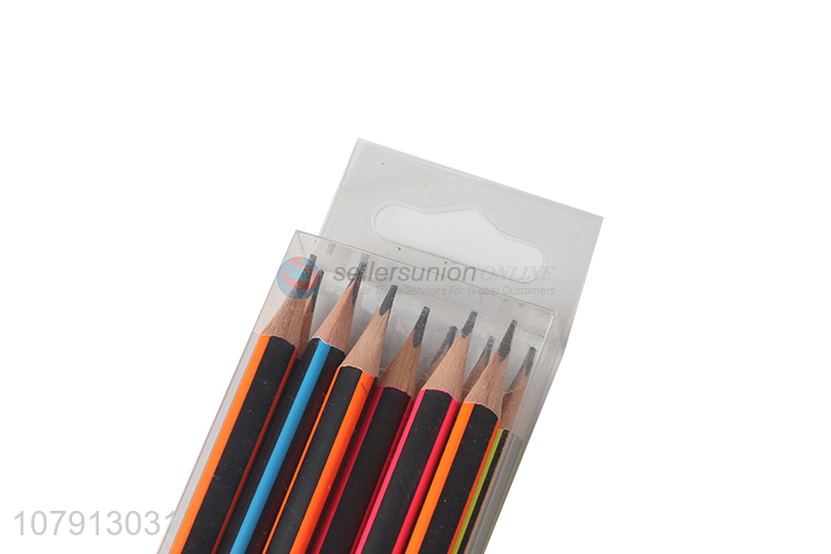 Yiwu wholesale HB pencil exam drawing pencil with eraser