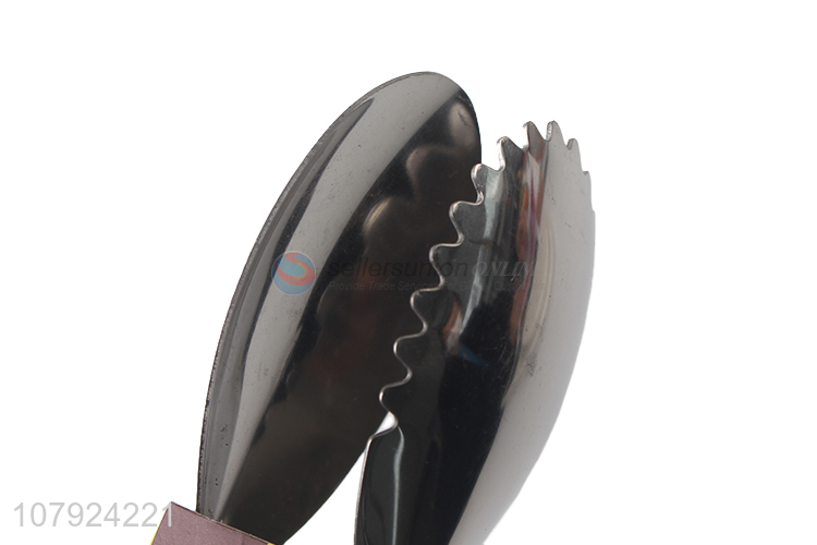 High quality kitchen product stainless steel food tong barbecue tong