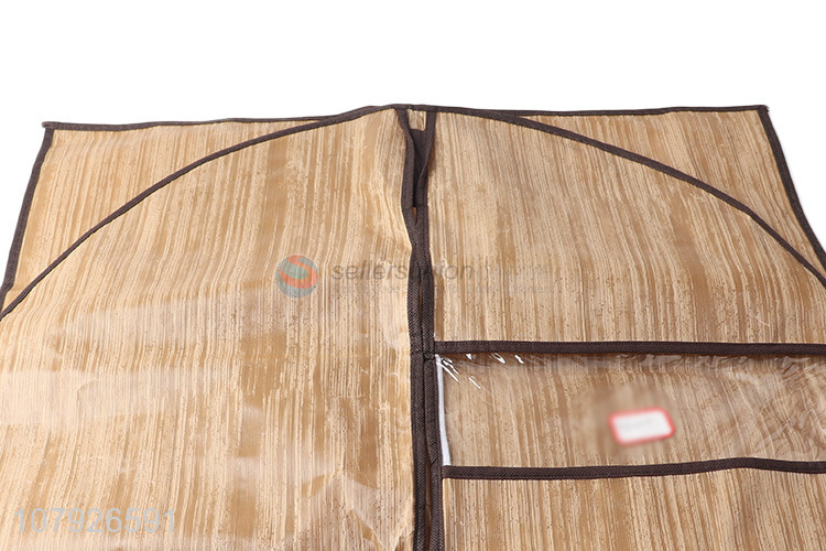 Factory wholesale wood grain printing non-woven suit cover