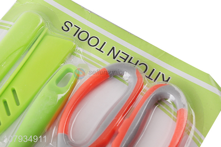 Wholesale Kitchen Scissors Vegetable Peeler Kitchen Knife Set