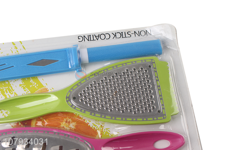 Top Quality Stainless Steel Shredder Kitchen Knife Vegetable Grater Set