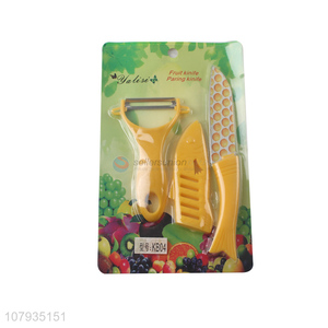 Fashion Design Colorful Fruit Peeler Fruit Knife Paring Knife