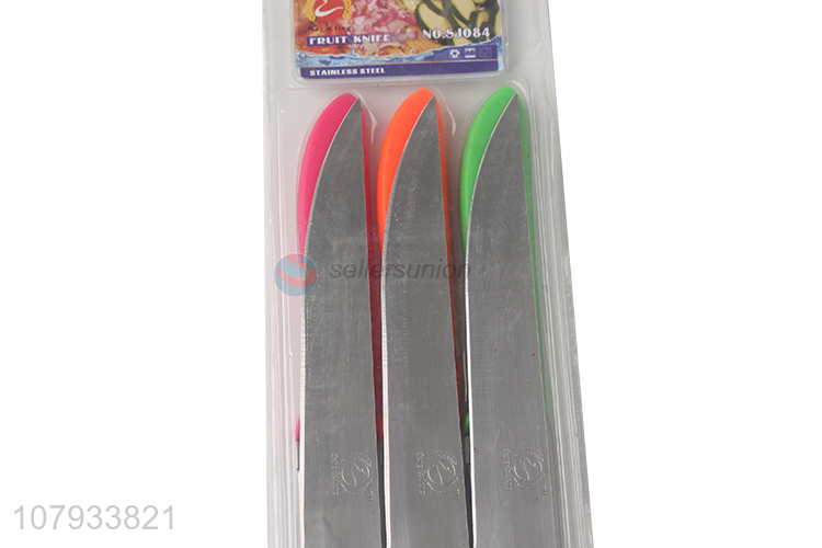 Good Sale 6 Pieces Stainless Steel Fruit Knife Cheap Paring Knife