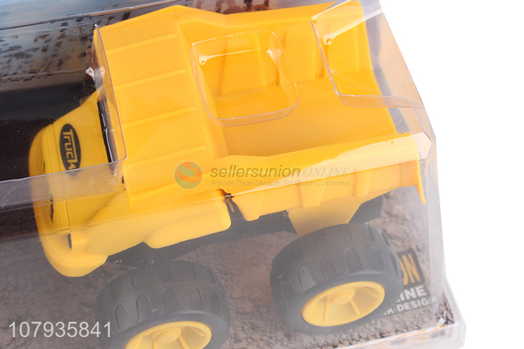 Good selling plastic engineering truck toys car model toys wholesale