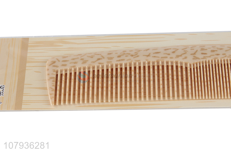 New plastic hairdressing comb anti-static haircut double comb