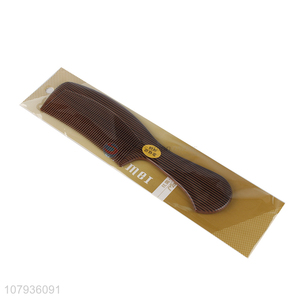 New arrival brown plastic hairdressing comb anti-static haircut comb