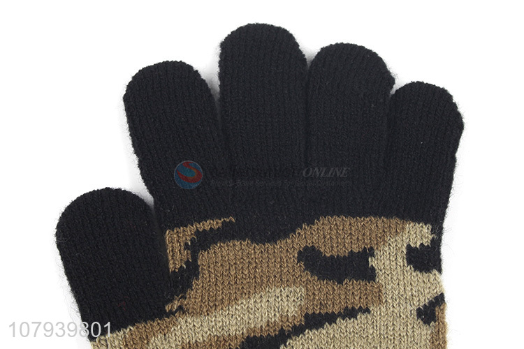 Newest Fashion Knitted Gloves Best Winter Warm Gloves For Women