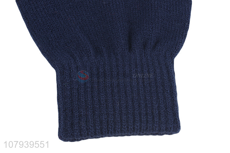 High Quality Comfortable Warm Gloves Ladies Knitted Gloves