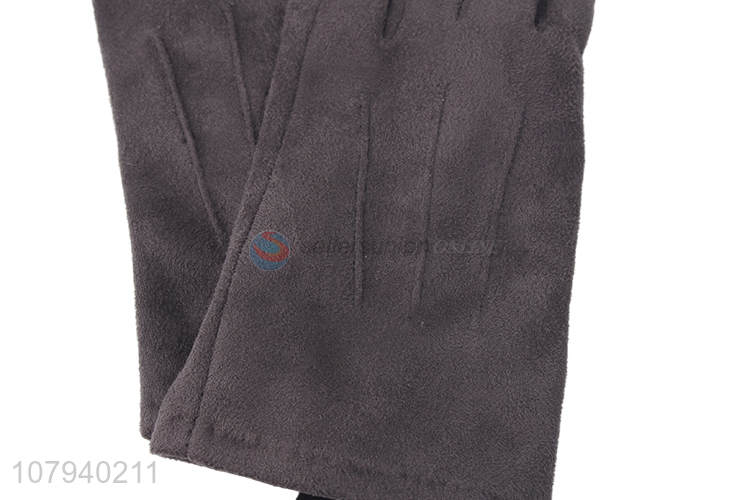 Good quality ladies winter gloves fleece lined outdoor cycling gloves