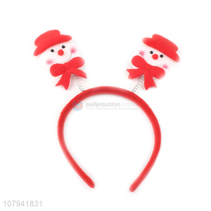 Promotional Christmas Decoration Snowman Hair Hoop Cute Head Band