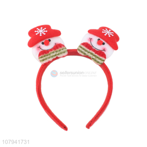 Fashion Snowman Hair Hoop Popular Christmas Decoration Head Band