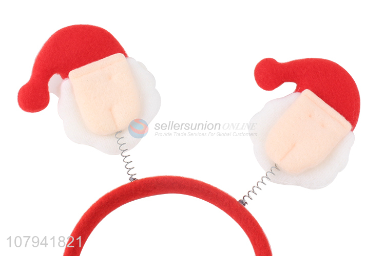 New Arrival Santa Hair Bands Christmas Decoration Hair Hoop