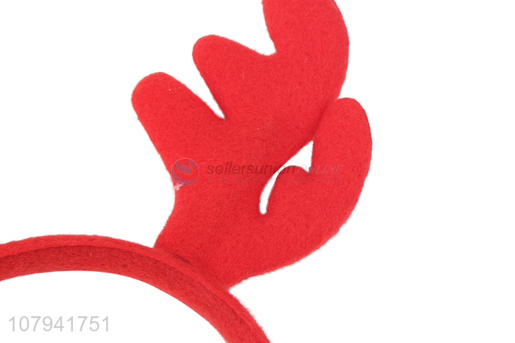 Fashion Christmas Decoration Antlers Hair Band Plastic Hair Hoop