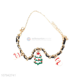 Christmas Tree Snowman Pendant Christmas Decorations Christmas Bracelet