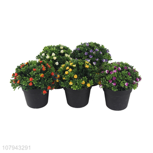 Factory direct sale decorative simulation flower pot wholesale