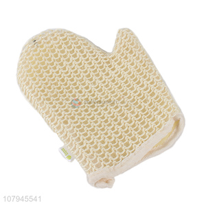 Latest arrival body scrubbers exfoliating sisal shower bath gloves