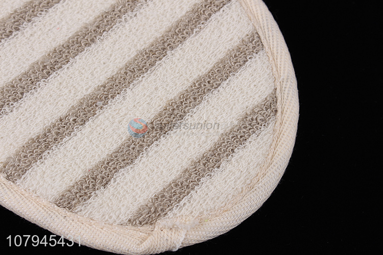 New arrival body back scrubber shower sponge exfoliating pad for bathroom