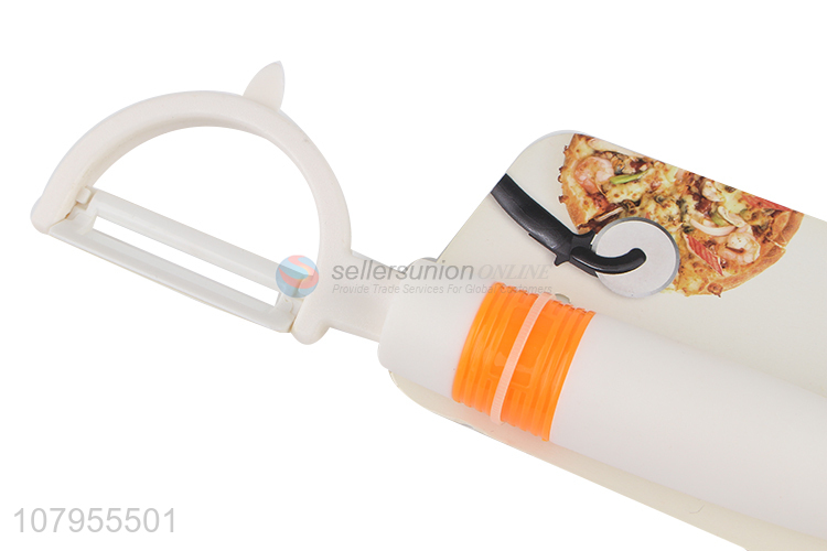 New product plastic handle ceramic vegetable apple potato peeler