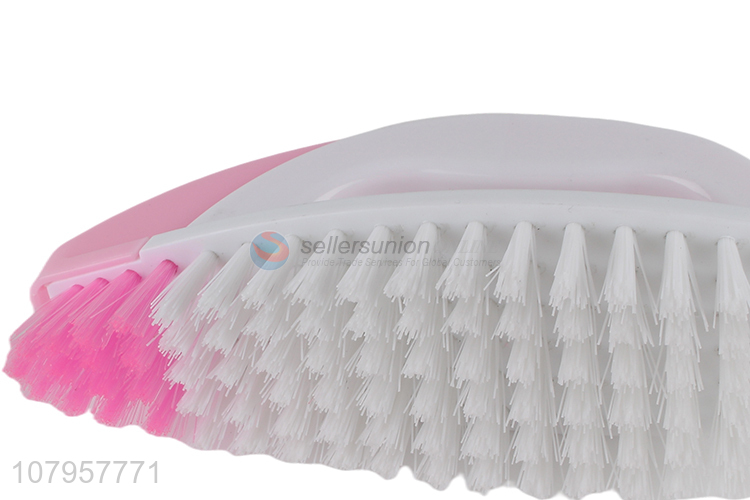 China factory white plastic laundry brush universal cleaning brush