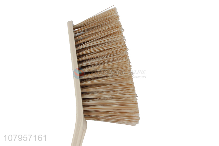 New arrival beige long handle brush plastic cleaning brush