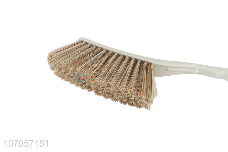 Factory price beige household plastic brush cleaning bed brush