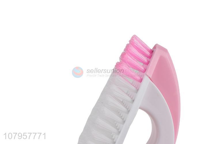 China factory white plastic laundry brush universal cleaning brush