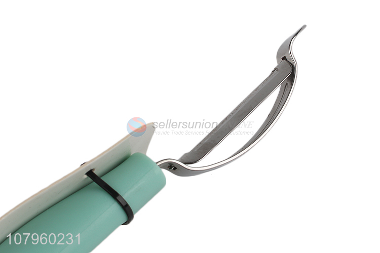 Newest Stainless Steel Vegetable & Fruit Peeler With Plastic Handle