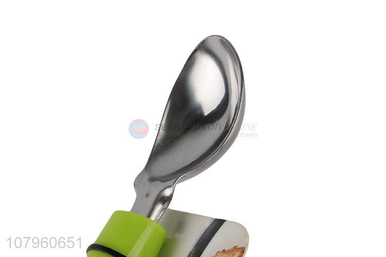 Good Quality Plastic Handle Stainless Steel Ice Cream Scoop