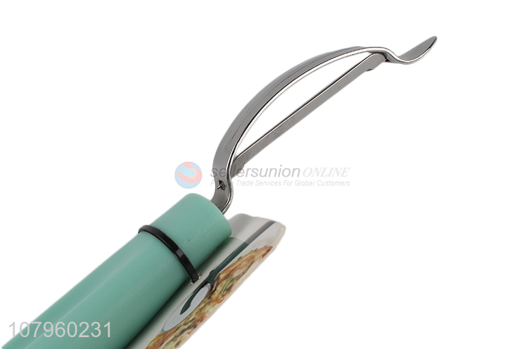 Newest Stainless Steel Vegetable & Fruit Peeler With Plastic Handle