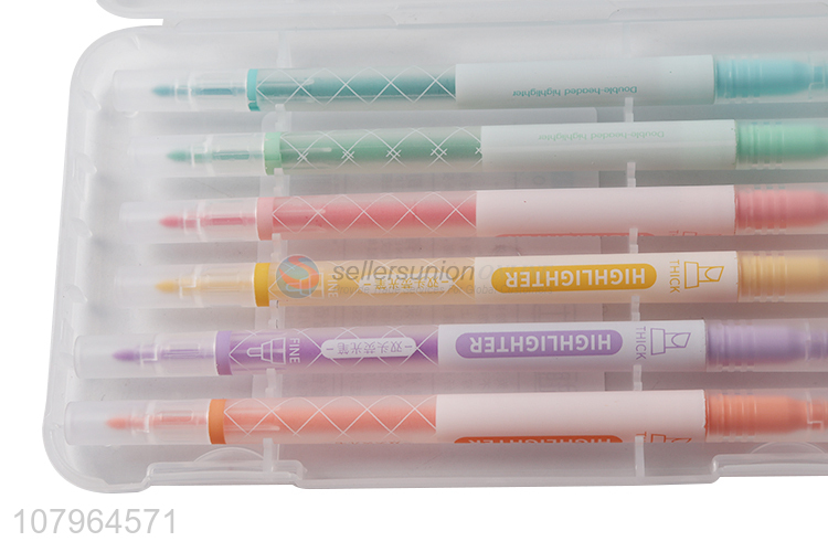 China Exports Multicolor Graffiti Pen Highlighter Student Universal Marker Pen