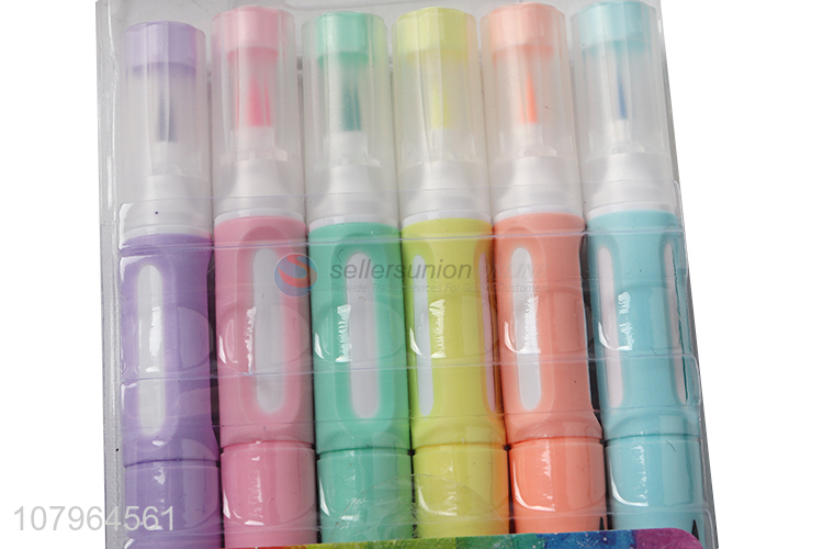 Factory Direct Sale Multicolor Highlighter Marker Pen for Students