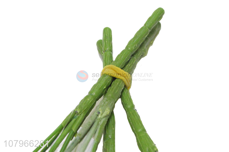 Good price green artificial jade needle pine flower arrangement accessories