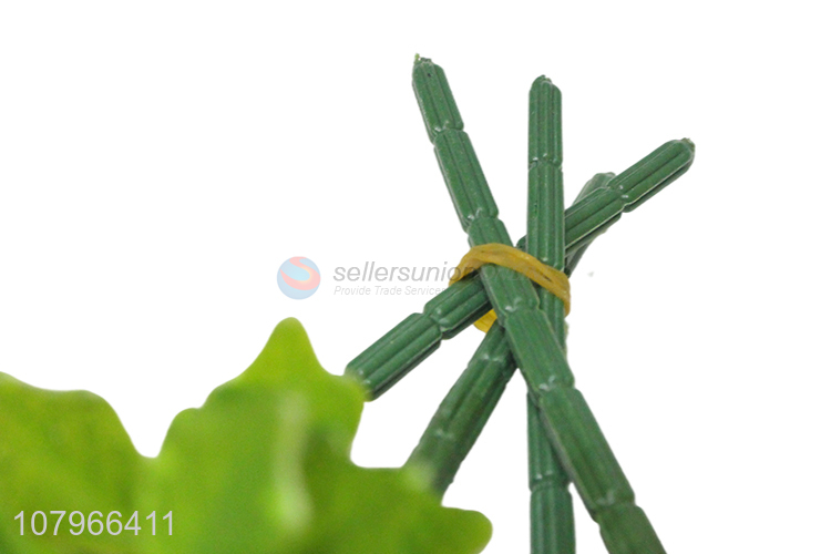 Good quality green simulation plant creative flower arrangement accessories