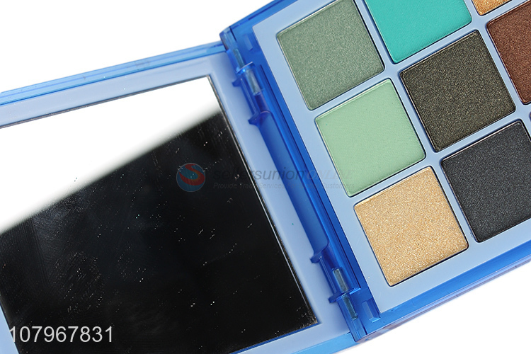 Good selling waterproof 9color eyeshadow palette with top quality