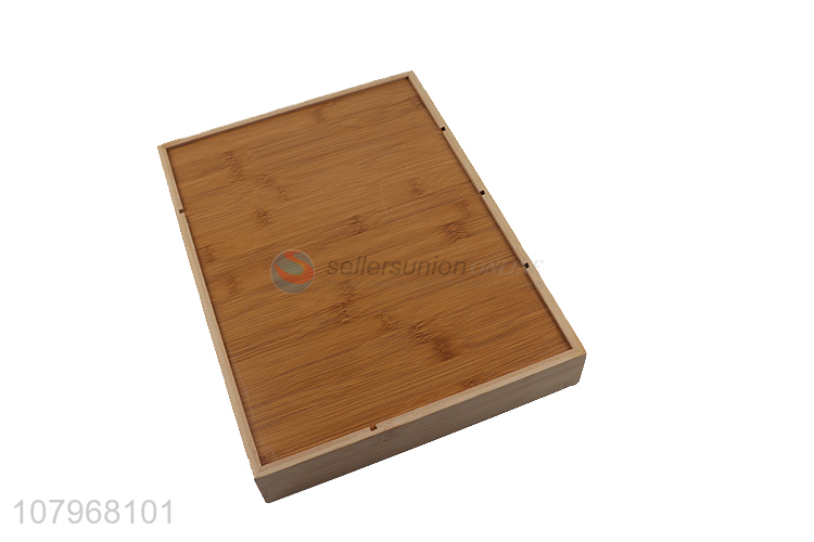 Good price wooden storage box universal desktop organizer box