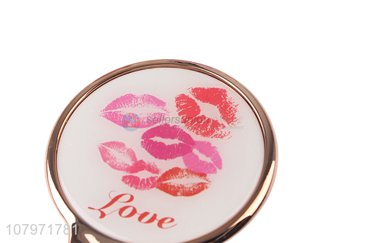 Fashion Design Ladies Makeup Mirror Pocket Mirror Popular Hand Mirror