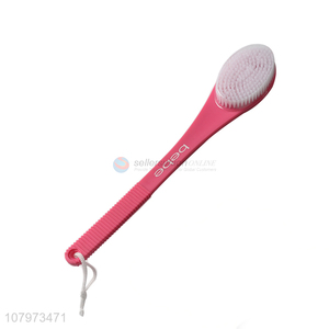 Good Price Non-Slip Plastic Handle Bath Brush Shower Brush