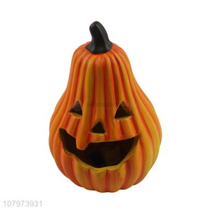 Factory wholesale orange pumpkin ornaments Halloween funny decoration