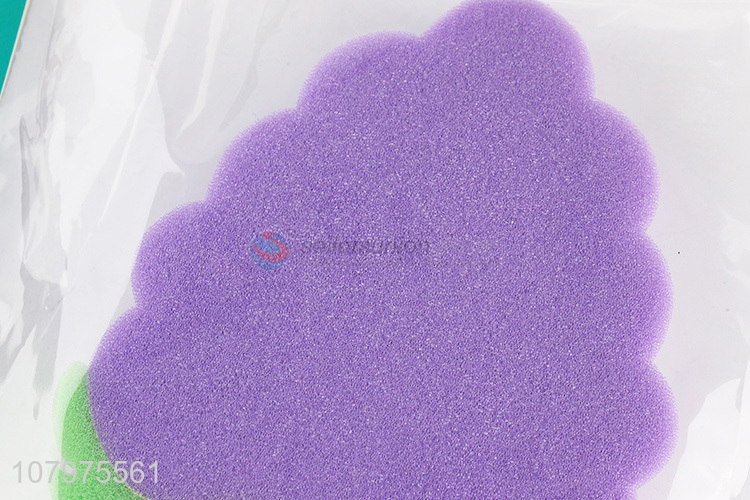 Online wholesale grape shape children kids bath sponge for infants